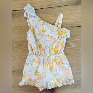 Janie and Jack Citrus Print Romper